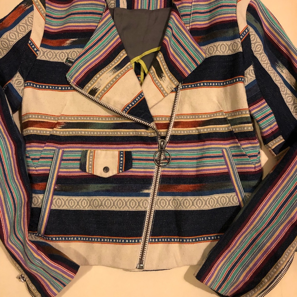 Eleven Paris Moto Jacket in Santa Fe Boho style